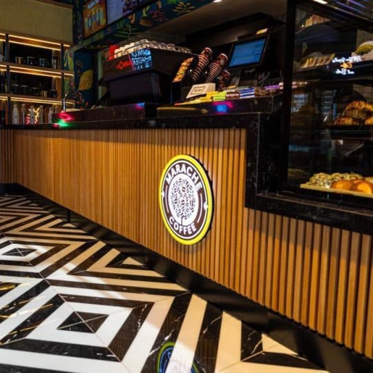 Marache Coffee Özel Ölçülerde Kontuar