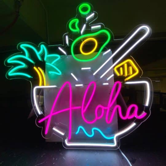 Signe du bol Pokenio Aloha