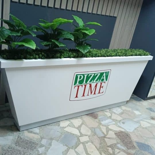 Pot de fleur sur mesure